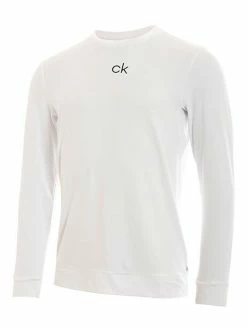 Calvin Klein Chest Print Base Layer - White
