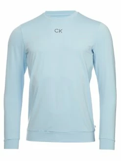 Calvin Klein Chest Print Base Layer - Air Blue