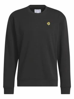 Adidas Adicross X Burning Cart Society Crew Golf Sweatshirt - Black