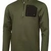 Calvin Klein Delta Half-Zip Mid Layer - Khaki -Deals Golf Apparel Store jumper ck220c977720men20khaki 1 46324.1667492358