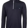 Calvin Klein Delta Half-Zip Mid Layer - Navy -Deals Golf Apparel Store jumper ck220c977720men20navy 1 40725.1667489734