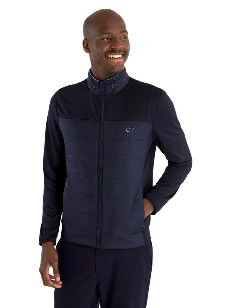 Calvin Klein Malden Hybrid Jacket - Navy 3 Calvin Klein Malden Hybrid Jacket - Navy