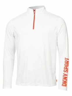 DKNY Sport Kedge 1/4-Zip - White