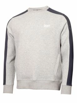 DKNY Sport Port Tech Sweatshirt - Silver Marl