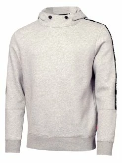 DKNY Sport Tape Hoodie - Slate Marl