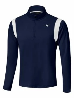 Mizuno Breeze Elite 1/4 Zip - Deep Navy