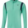 Mizuno Breeze Elite 1/4 Zip - Mint -Deals Golf Apparel Store jumper miz22052gc2001203520men20green 1 01495.1667502462