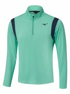 Mizuno Breeze Elite 1/4 Zip - Mint