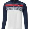 Mizuno Breeze Elite ST 1/4 Zip - Navy -Deals Golf Apparel Store jumper miz22052gc2002201420men20navy 1 71556.1667502474