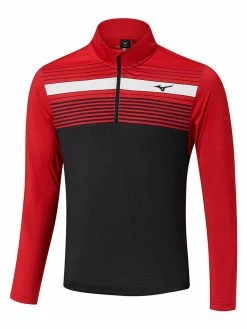 Mizuno Breeze Elite ST 1/4 Zip - Red