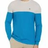 Original Penguin Colour Block Golf Sweater - Pearl Blue