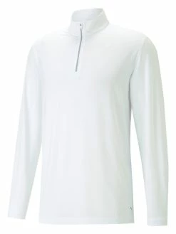 Puma YouV Golf 1/4 Zip - Bright White