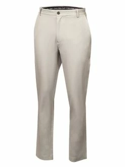 Calvin Klein Bullet Regular Fit Stretch Trouser - Pale Silver