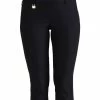 Daily Sports W Magic Capri (78cm) - Black -Deals Golf Apparel Store pant ds220001 2702099920ldy20black 1 68741.1667503962