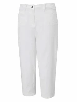 Ping Women's Verity Crop Trousers - White