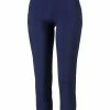 Puma JR Girls Golf Pants - Navy Blazer -Deals Golf Apparel Store pant pu220595586200420jnr20navy 1 99606.1667502553