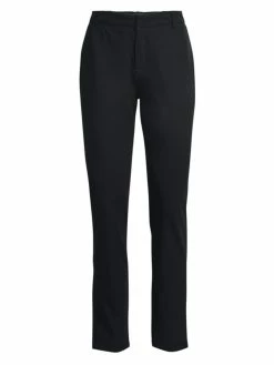 Under Armour Women's Links Pants - Black/Metallic Silver