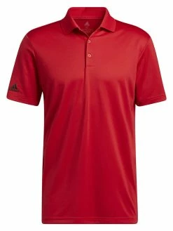 Adidas Performance Primegreen Polo Shirt - Collegiate Red