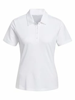Adidas Women's Performance Primegreen Polo Shirt - White