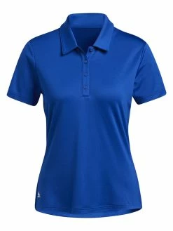 Adidas Women's Performance Primegreen Polo Shirt - Colligate Royal
