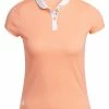 Adidas JR Girls HEAT.RDY Polo Shirt - Coral Fusion -Deals Golf Apparel Store shirt ad320hr530220jnr20coral 1 68937.1675780043