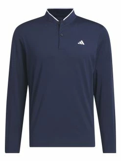 Adidas Long Sleeve Polo Shirt - Collegiate Navy
