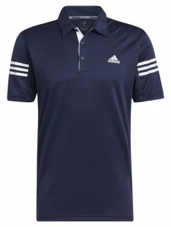 Adidas 3-Stripe Polo Shirt - Collegiate Navy