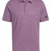Adidas Ottoman Stripe Polo Shirt - Lucid Fuchsia/Black -Deals Golf Apparel Store shirt ad320hr907320men20fuchsia 1 70563.1673505029