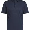 Adidas Textured Jacquard Golf Polo Shirt - Collegiate Navy/Black -Deals Golf Apparel Store shirt ad320hs111120men20navy 1 24870.1678866219