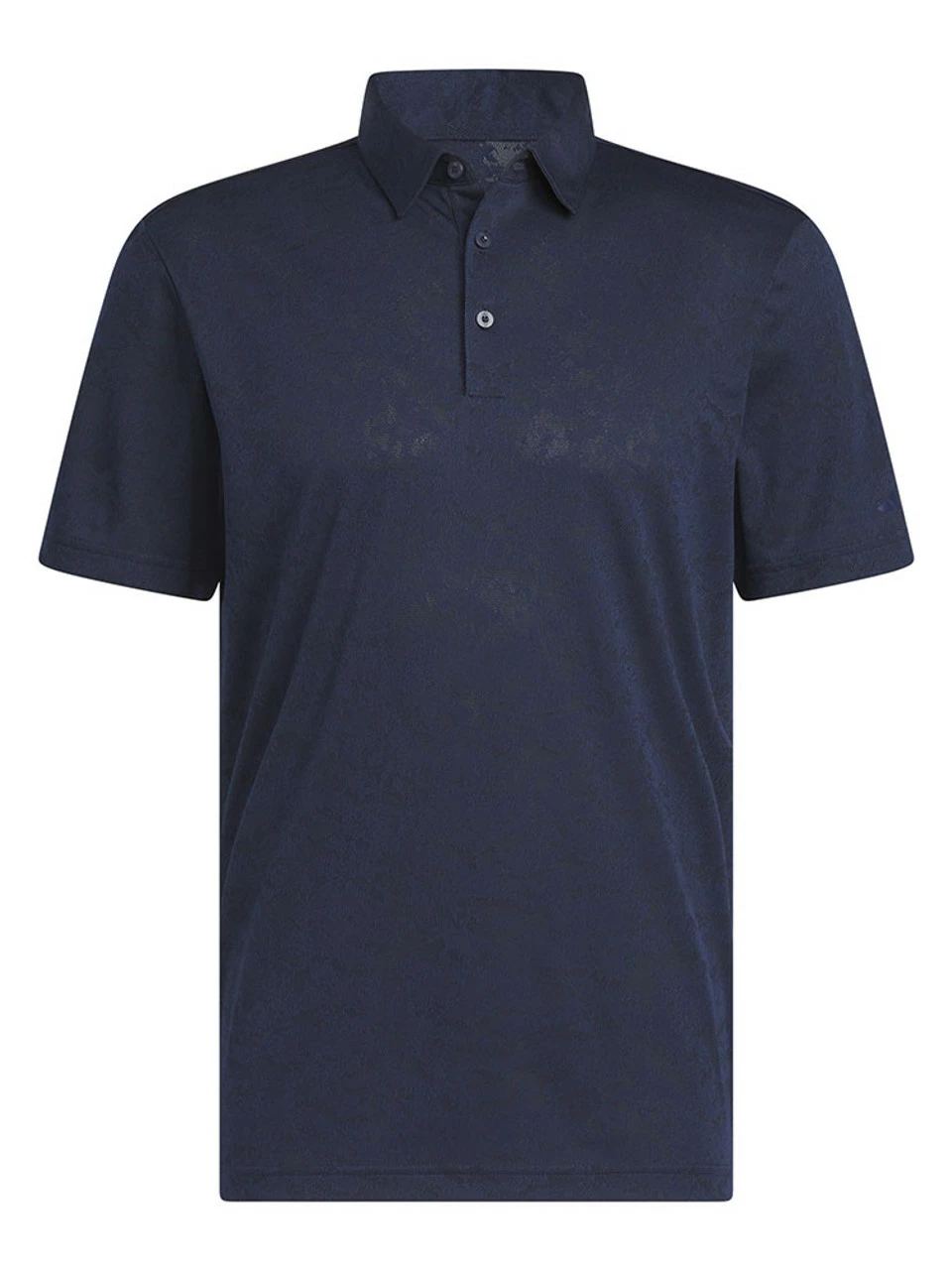 Adidas Textured Jacquard Golf Polo Shirt - Collegiate Navy/Black 3 Adidas Textured Jacquard Golf Polo Shirt - Collegiate Navy/Black
