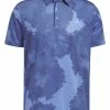 Adidas Flower Mesh Golf Polo Shirt - Blue Fusion/Collegiate Navy -Deals Golf Apparel Store shirt ad320hs112820men20blue 1 82900.1678866237