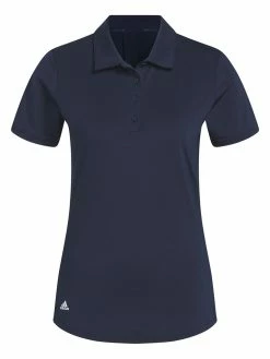 Adidas Women's Ultimate365 Solid Polo Shirt - Collegiate Navy