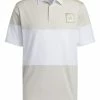 Adidas Adicross Block Golf Polo Shirt - Clear Brown -Deals Golf Apparel Store shirt ad320hs320920men20brown 1 87414.1673446915