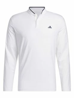 Adidas Long Sleeve Polo Shirt - White