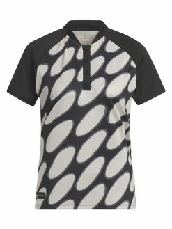 Adidas Women's Marimekko Polo Shirt - Black