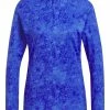 Adidas Women's Ultimate365 Tour Long Sleeve Printed Golf Shirt - Lucid Blue -Deals Golf Apparel Store shirt ad320ht123020ldy20blue 1 43558.1673446897