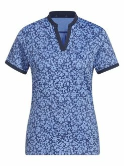 Adidas Women's Ultimate365 Golf Polo Shirt - Collegiate Navy/Blue Fusion