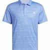 Adidas Stripe Zip Golf Polo Shirt - Blue Fusion/White -Deals Golf Apparel Store shirt ad320ic134820men20blue 1 05178.1678866216