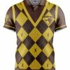 Official AFL Fairway Golf Polo Shirt - Hawthorn -Deals Golf Apparel Store shirt afl20hawthorn 1 03521.1667490981