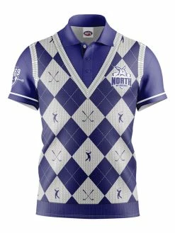 Official AFL Fairway Golf Polo Shirt - North Melbourne
