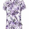 Birdee Sport Women's Tropic Short Sleeve Top - Purple Print -Deals Golf Apparel Store shirt bs220bs94920trp20ldy20purple 1 24841.1670488965