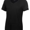 Calvin Klein Women's Relax T-shirt - Black -Deals Golf Apparel Store shirt ck320ckla2274220ldy20black 1 07548.1671707099