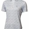 Calvin Klein Women's Crackle Polo - White/Navy -Deals Golf Apparel Store shirt ck320ckls2378220ldy20white 1 30816.1671185436