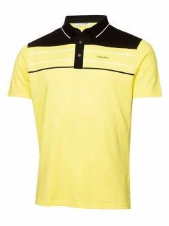 Calvin Klein Blackwater Polo - Acid Yellow