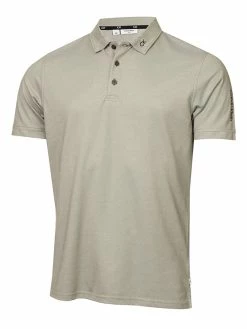 Calvin Klein Concord Polo - Cameo Green Marl