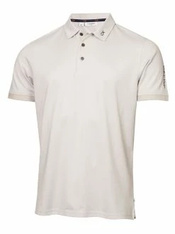 Calvin Klein Concord Polo - Pale Silver Marl