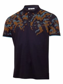 Calvin Klein Nashua Printed Polo - Navy
