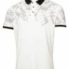 Calvin Klein Nashua Printed Polo - White/Black -Deals Golf Apparel Store shirt ck320ckms2374920men20white black 1 18099.1669733901