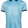 Calvin Klein Fracture Print Polo - Boy Blue -Deals Golf Apparel Store shirt ck320ckms2375520men20blue 1 57169.1671634350