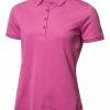 Calvin Klein Women's Performance Cotton Pique Polo - Orchid -Deals Golf Apparel Store shirt ck320d965020ldy20orchid 1 65649.1670590602